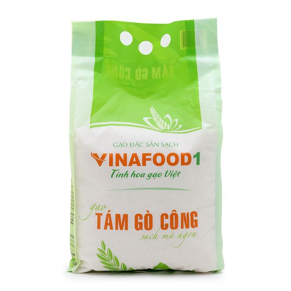 Gạo tám Gò Công vinafood1 - Gạo Vinafood I - Tổng Công Ty Lương Thực Miền Bắc